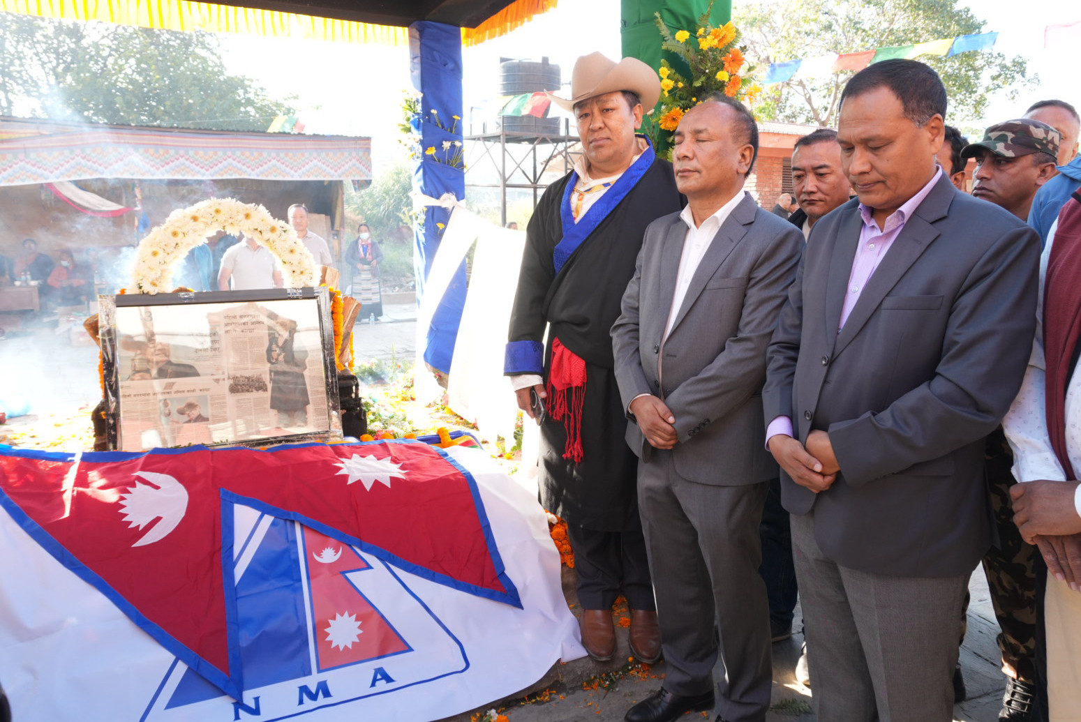 Last Surviving Member of the 1953 Historic Everest Summit, Kanchha Sherpa, Cremated